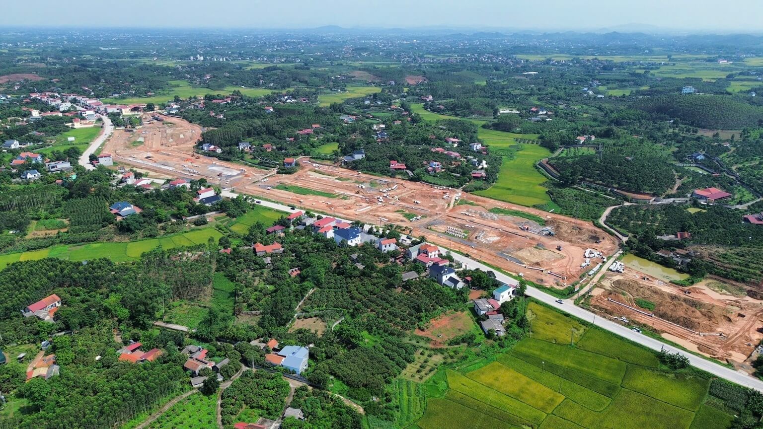 tiến độ dự án yên thế golden hill bắc giang